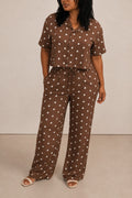 Polka Dot Chic Two Piece Set